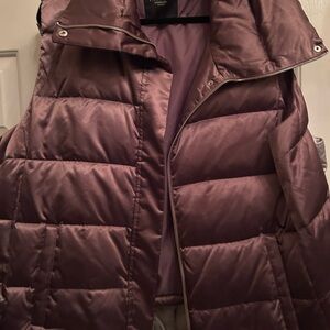 Talbots Mauve Puffer Vest